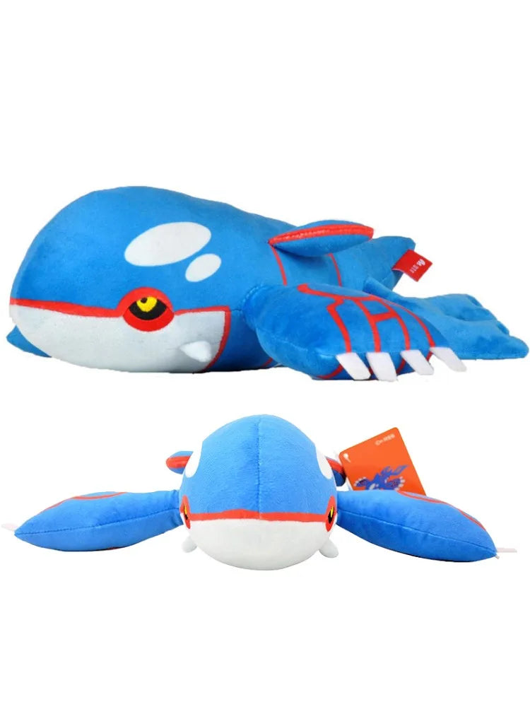 30cm Original Legendary Pokemon Plush Kyogre Soft Anime Dolls Throw Pillow Stuffed Animal Birthday Gift for Kids