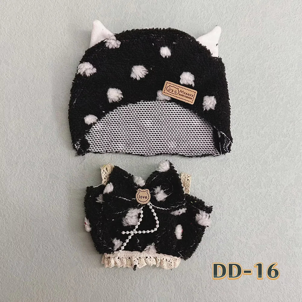 For Nommi /20 cm Cotton Doll Clothing Set Clothing Toy Accessories suit for doll cloth decoration