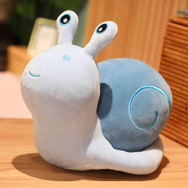 20/30cm Cartoon Snails Plush Toys Lovely Animal Pillow Stuffed Soft Kawaii Snail Dolls Sofa Cushion Cute Birthday Gift for Girls