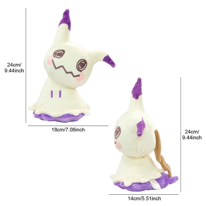 Pokemon shiny Mimikyu Plush Toys Cos Glaceon Leafeon Jolteon Sylveon Stuffed Espeon Umbreon Vaporeon Peluche Dolls Gifts Kids