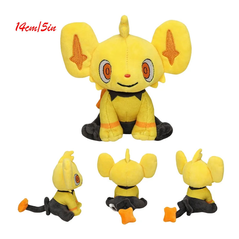 Pokemon Shiny Cubone Caterpie Butterfree Plush Toys Eevee Mew Umbreon Sthffed Espeon Vaporeon Ninetales Peluche Dolls Gifts Kids