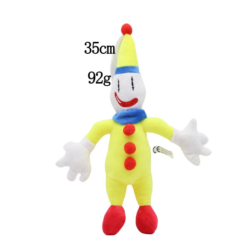 The Amazing Digital Circus Plush Toy Pomni and Jax Plushie Dolls Cute Stuffed Animal Toys Birthday Gift