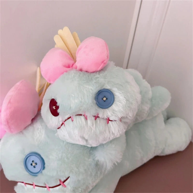 35/55CM Very Soft Cuddly Scrump Plush Toy Lovely Stuffed Stitch Scrump Plushies Cartoon Anime Doll Throw Pillow Xmas Gifts