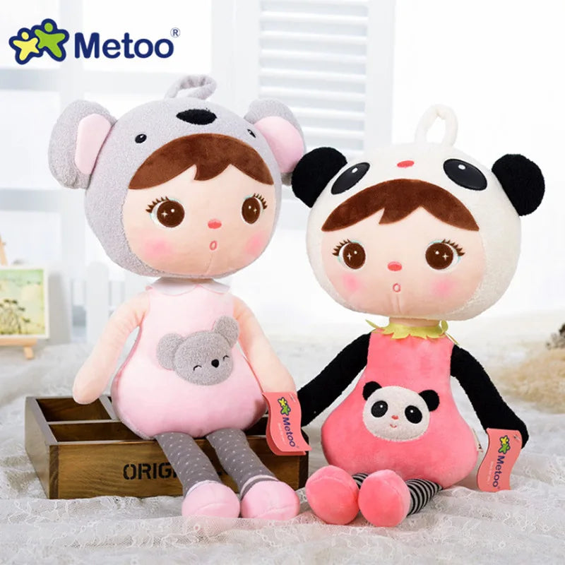 20cm Metoo Doll Plush Sweet Cute Lovely Stuffed Kids Toys for Girls Birthday Christmas Gift Cute Girl Keppel Baby Doll Panda