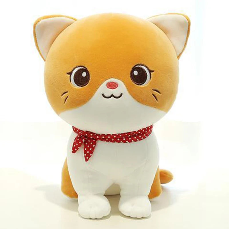 24CM Cute Cat Plush Doll Children Plush Toy Boys Girls Sleeping Stuffed Cat Plush Doll Gifts