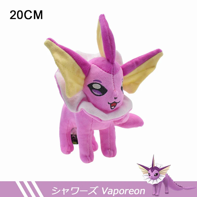 Pokemon Eevee Collection Plush Flareon Vaporeon Stuffed Doll Espeon Umbreon Glaceon Leafeon Sylveon plushies Xmas Gifts For Kids