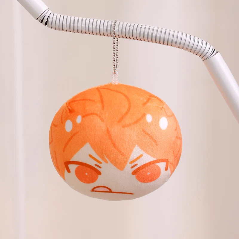 Lovely Anime Printed Plushies Cartoon Haikyuu Volleyball Tobio Kageyama Tetsurou Kuroo Hinata Shoyo Plush Toy Bag Pendant Gifts