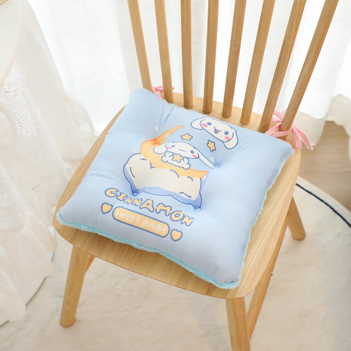 Anime Sanrio Kuromi Hello Kitty Plush Pillow Soft Cartoon Pom Pom Purin Pochacco Cinnamoroll Home Plush Cushion Gifts For Girl