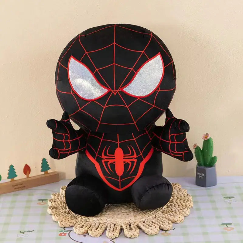 Spider Man Plush Dolls Toys 25CM Marvel Figure Model Plushies Stuffed Doll Home Room Decor Peluche Pillow Birthday Gifts