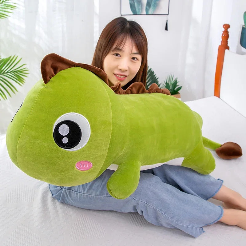 60/80/100cm Super Soft Lovely Dinosaur Plush Doll Cartoon Stuffed Animal Dino Toy for Kids Baby Hug Doll Sleep Pillow Home Decor