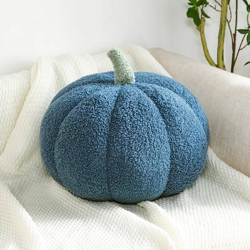 20cm Kawaii Nordic Halloween Pumpkin Plush Toy Plushie Soft Plant Stuffed Doll Holidays Props Decorative Throw Pillow for Kids