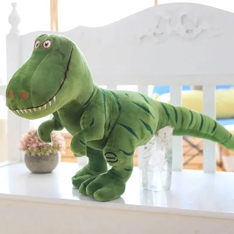 1pc 40cm New Dinosaur Plush Toys Cartoon Tyrannosaurus Cute Stuffed Dolls for Kids Children Boys Birthday Gift