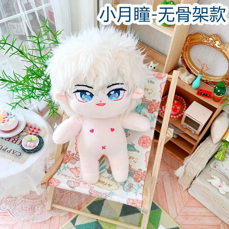 20cm IDol Doll Plush Cotton Star Dolls Kawaii Stuffed Baby Plushies No Attributes Dolls Toys Fans Collection Children Gifts