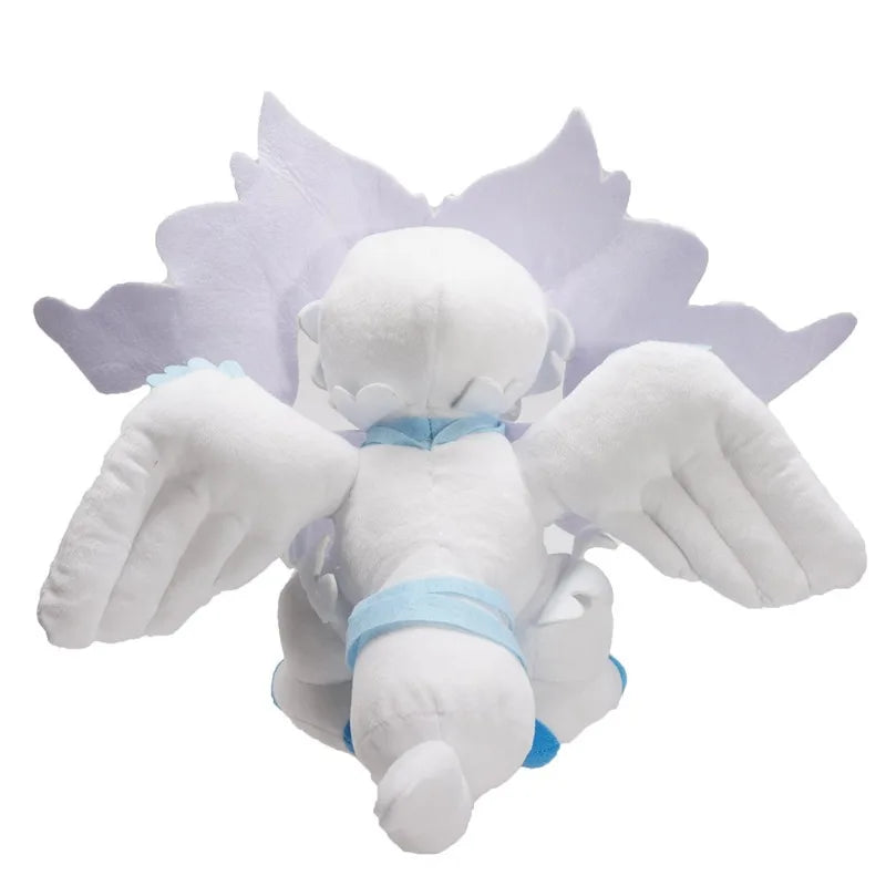 Pokémon Reshiram 30CM New Pokemon Plush Cute Huge Toys White Anime Doll Cute Stuffed Plushie Gift For Children Birthday Kids