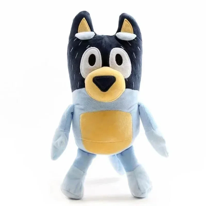 28cm 17cm Bluey Family Plush Toys Cute Simulation Pet Dog Patrol Bingo Sister Kawai Plush Children's Toy Doll Birthday Gift Toy