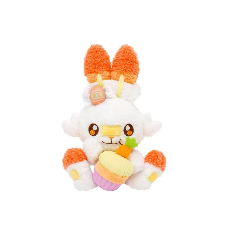 Pokemon Easter Delicious Festival Series: Bunny, Paddle, Pickup, Plush Toy Doll, Festival Gift