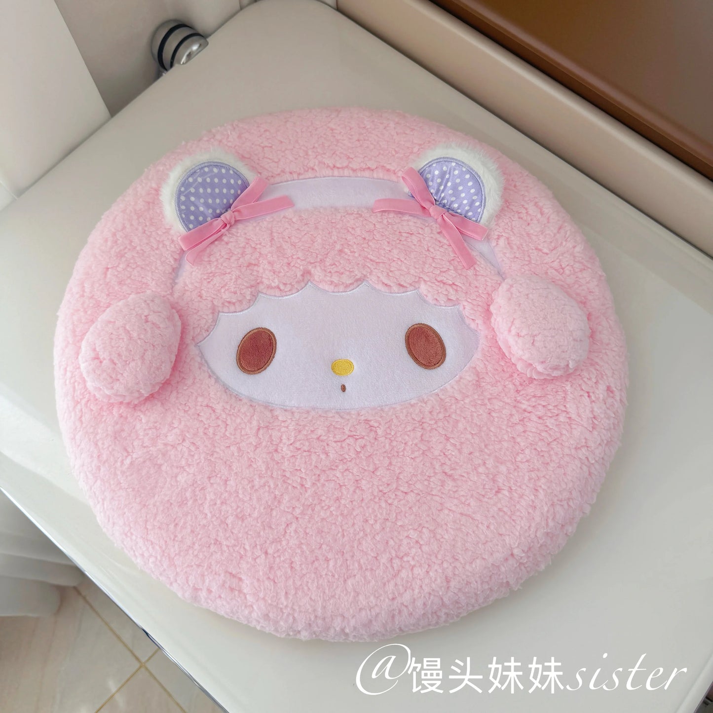 Sanrio Cartoon Memory Foam My Melody Seat Cushion Kawaii My Sweet Piano Sitting Cushion Chair Back Cushion Non-slip Girl