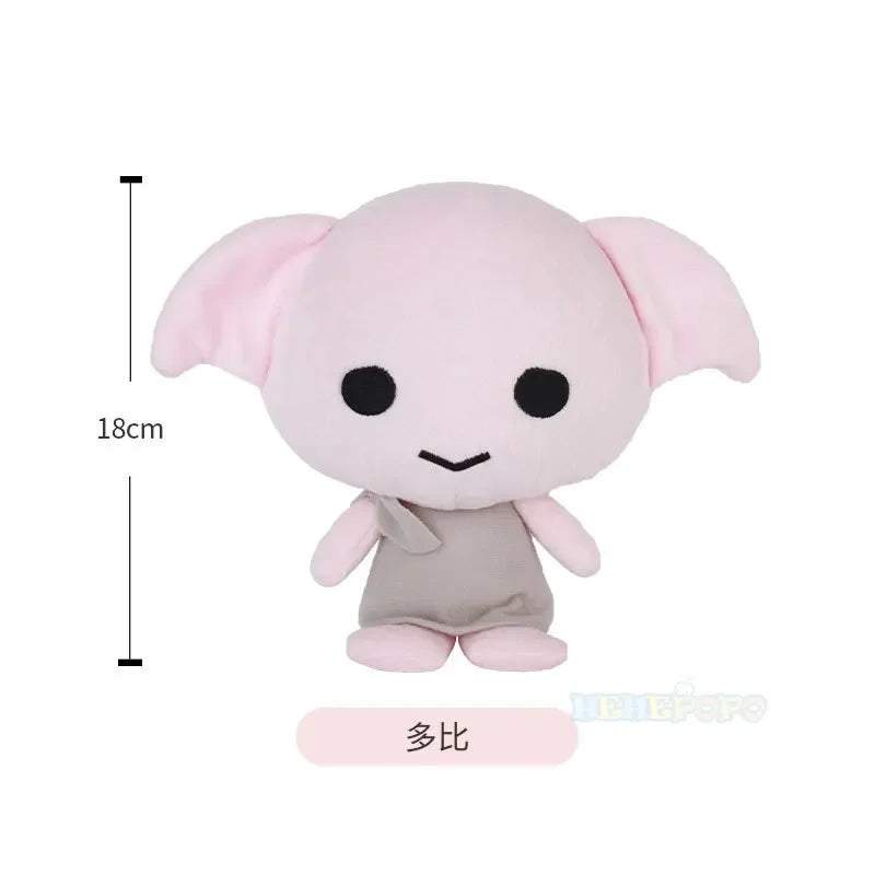 Original New Harry Potter Character 18cm Dobby The Elf. Plush Doll 20cm Luna Plush Toys Collectible Dolls