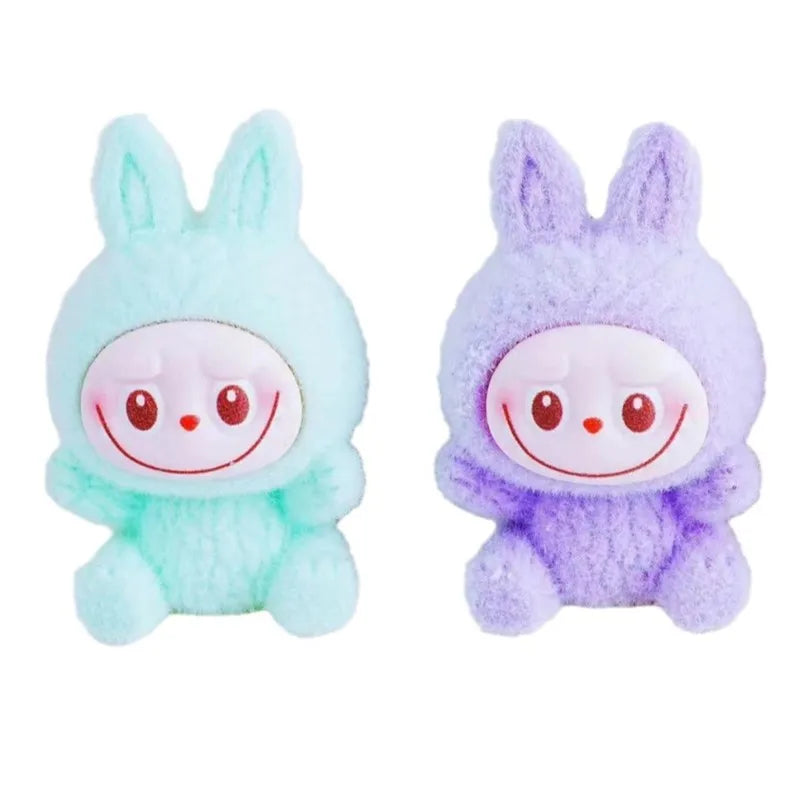 Labubu Bubble Mart Cloth Toy Blind Box Birthday Gift Sitting Plush Toy Cute Wholesale Festival Holiday Presents Miniso Mini