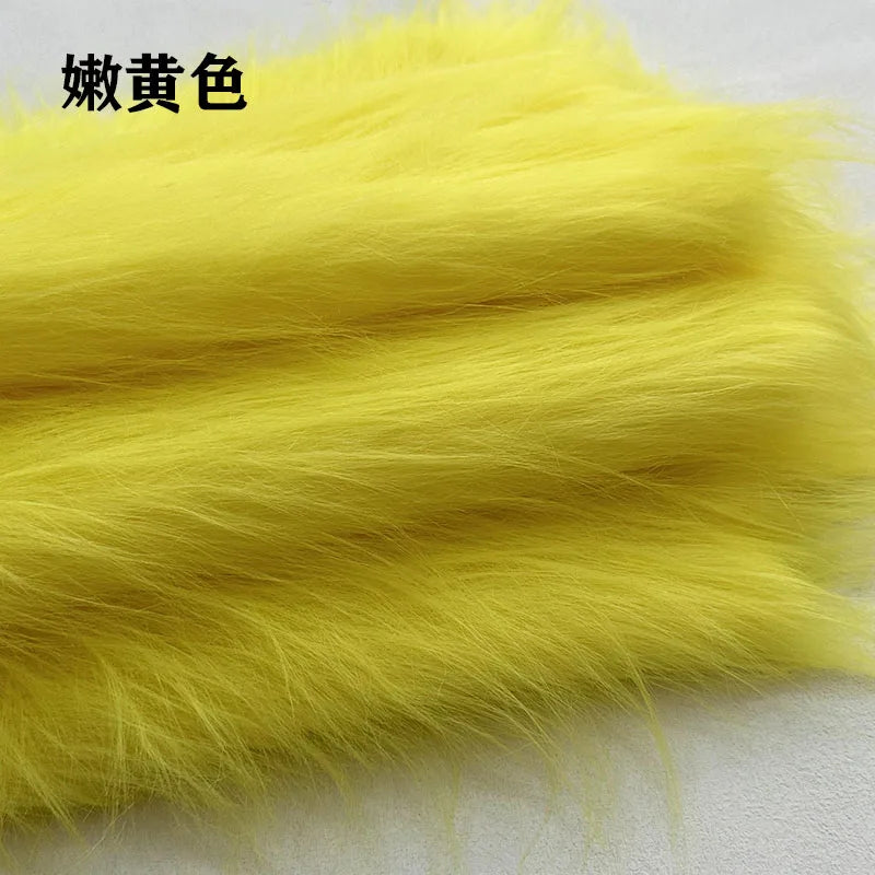 35Colours 12cm Imitation Plush Fur Fabric For DIY Photo Props chair decorative background Plush mat animal toy doll fabric