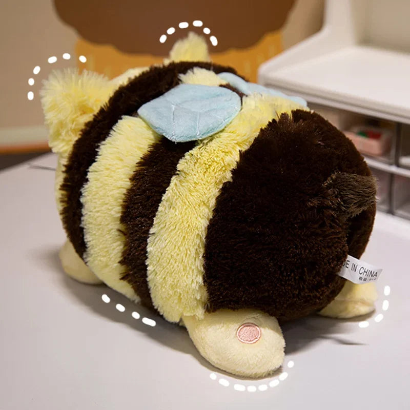 Adorable Insect Plush Toy Cute Bee Beetle Mantis Plush Doll For Kids Children Creative Birthday Gift Lovely Room Decoration