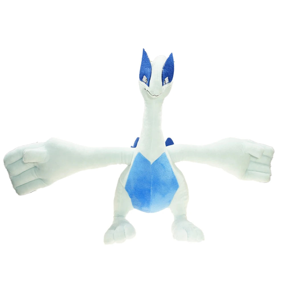 Pokemon Lugia 35cm Pikachu God Beast Plush Doll Soft Model Stuffed Toys Fine Kids Girl Toy Gift