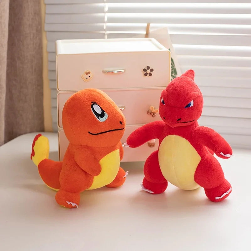 Lovely Charmander Dragonite Charmeleon Plush Toy Pokemon Stuffed Anime Peluche Kawaii Doll Home Decor Xmas Gifts High Quality