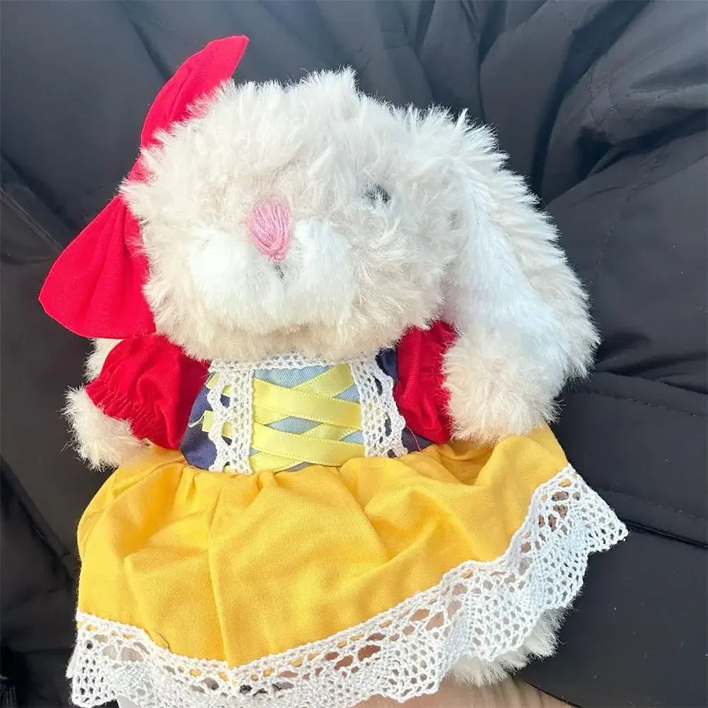 For Jellycat 15cm Yummy Rabbit Replacement Cute Doll Clothes outfit Christmas Accessories Mini Clothes