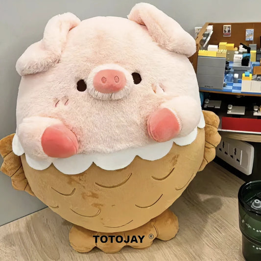 40/50/60cm Soft Animal Pig Cartoon Pillow Cushion Cuddly Snapper Cosplay Pig Plush Toy Stuffed Lovely Kids Birthday Elegant Gift