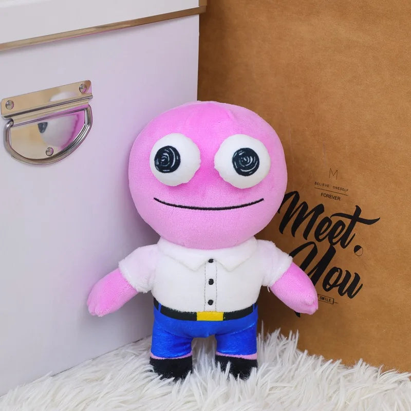 New Smiling Friends Plush Toy Mr frog Soft Stuffed Toy Kawaii Home Decoration Doll Smiling Friends Gifts Toy for Kids