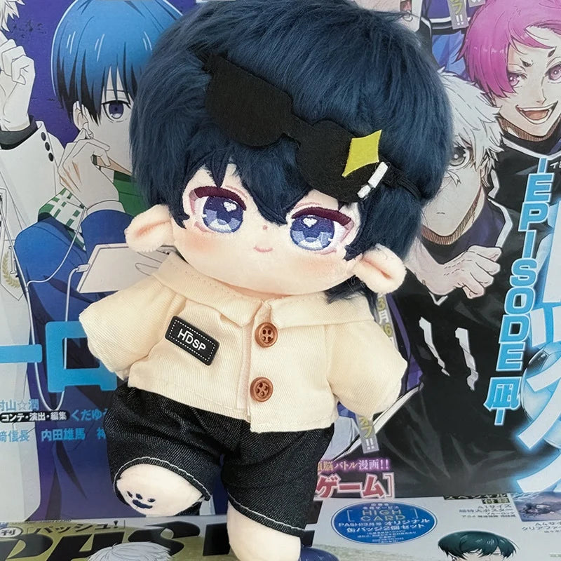 BLUE LOCK Plush Cotton Doll Toy Comic Character Isagi Yoichi/Bachira Meguru/Nagi Seishiro Stuffed Anime Idol Doll With Clothes