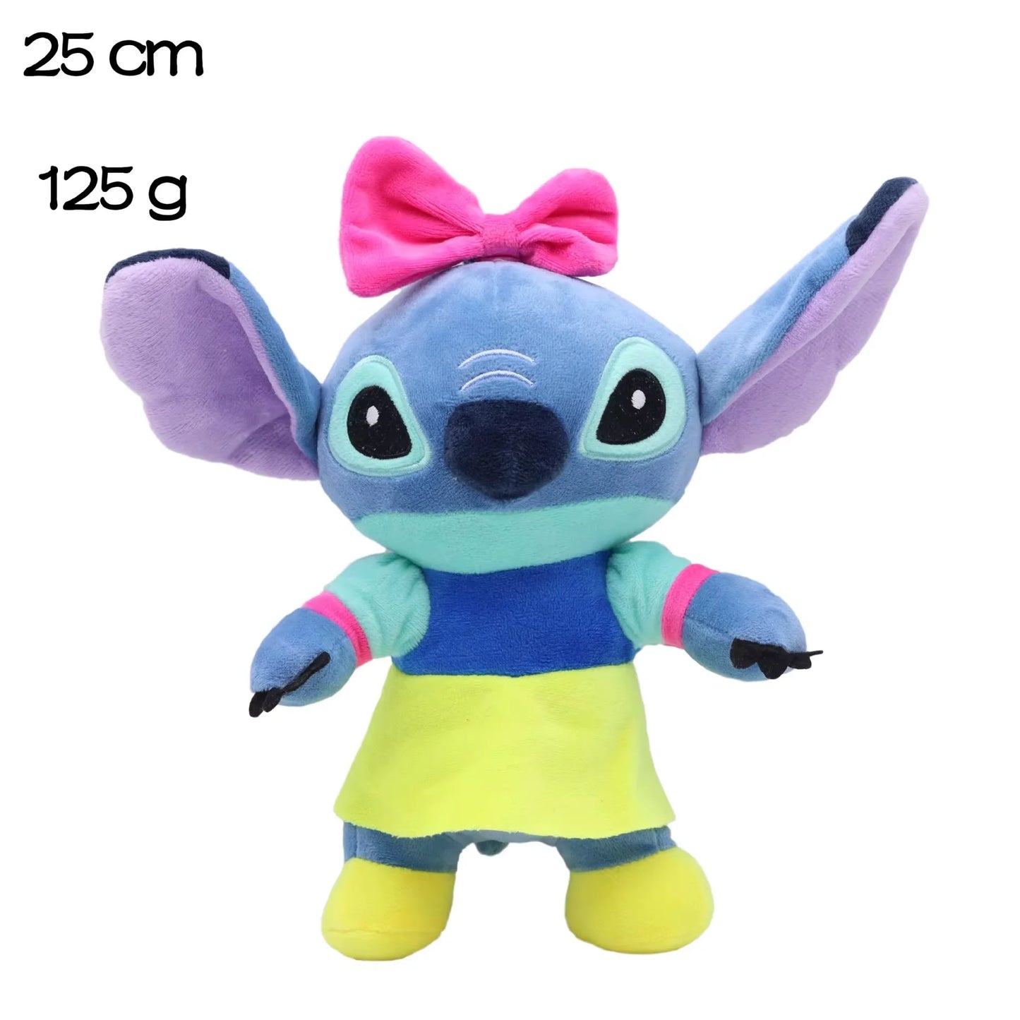 Disney Cartoon Blue Pink Stitch Plush Dolls Anime Toys Lilo and Stitch Stich Plush Stuffed Toys Christmas Gifts for Kids