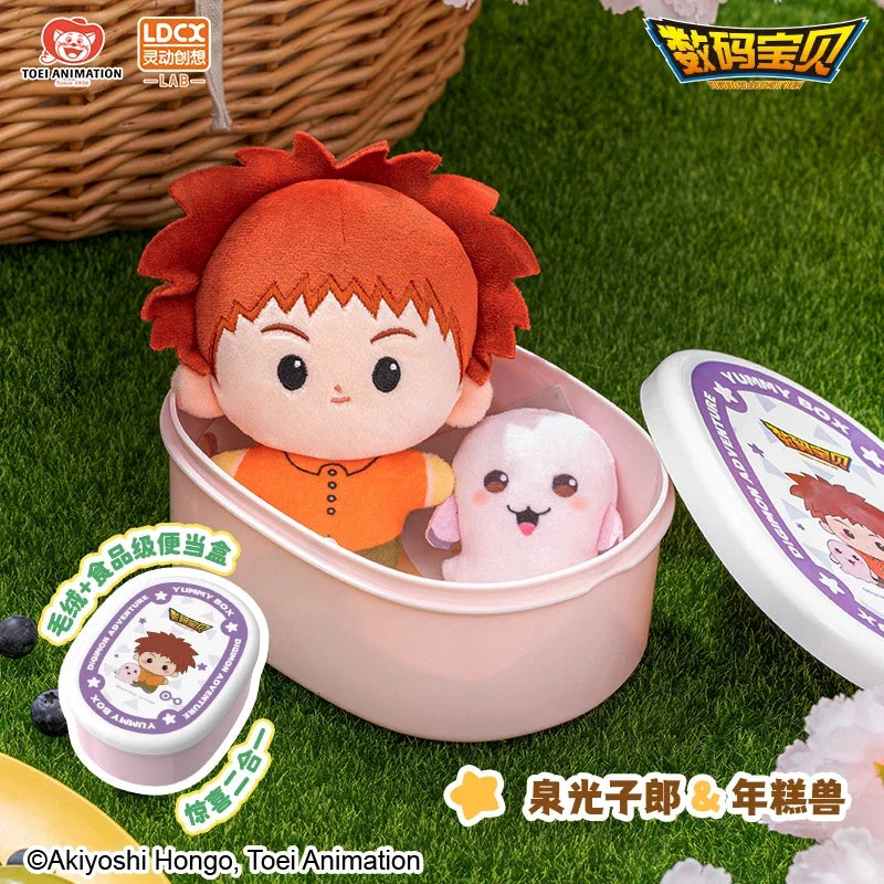 New Genuine Digimon Adventure Anime Figure Digimon Box Agumon Yagami Taichi Kawaii Figure Box Children Toys Birthday Gifts