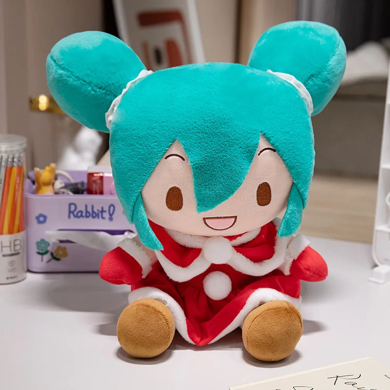 Classics Anime Original Miku Fufu Plush Toys Preciality Collection SEGA Hatsune Miku Spring Onion stuffed dolls Toys Girl Gift