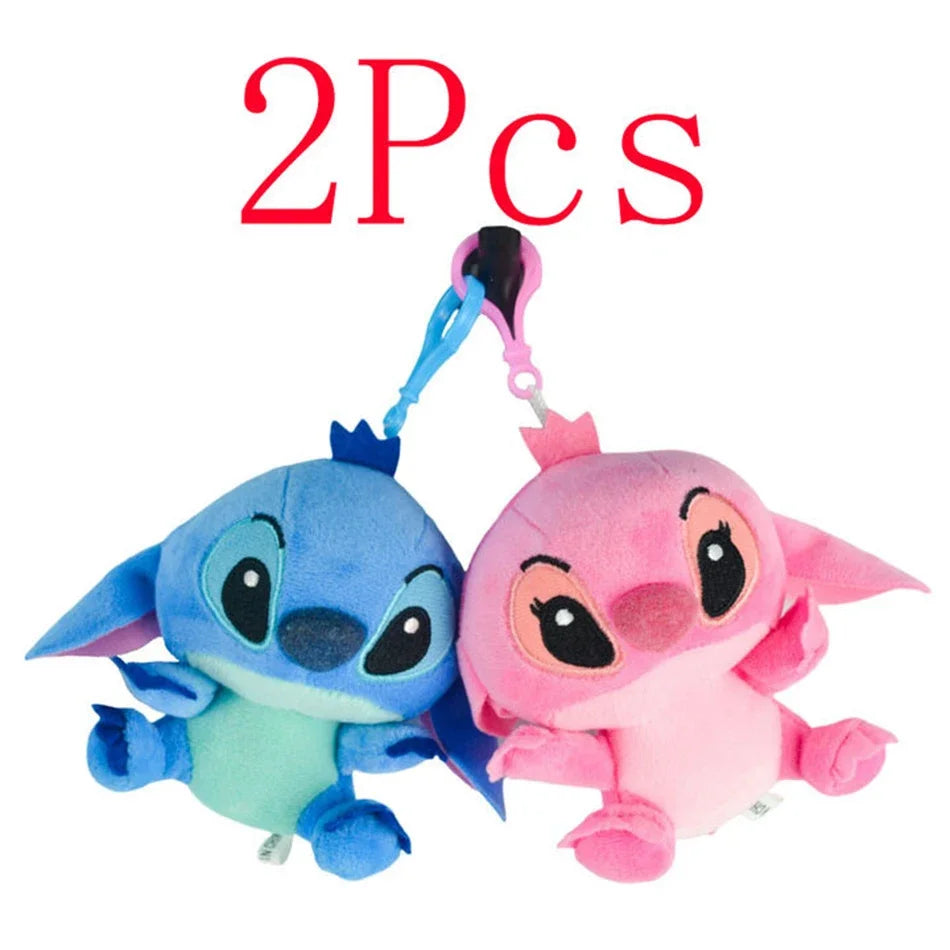 12cm 20cm 25cm Stitch Stuffed Plush Models Cartoon Stuffed Plush Dolls Anime Plush Baby Toys Kawaii Kids Birthday Gift