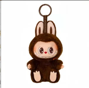 Hot High Quality Replica Labubu V2 15cm The Monsters Labub Toy Cardiac Macarone Gifts Toy Bag Figure Labubu Keychain Toy