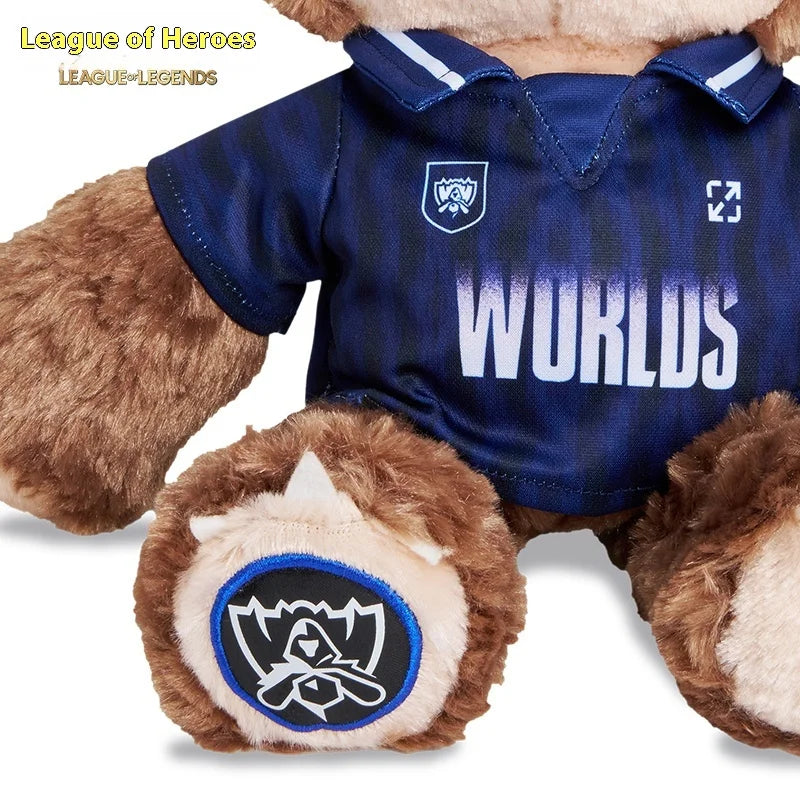 League of Legends Global Finals Tiber Bear Plush Doll S14 Game Esports Peripheral Gift LPL Tibers Annie a birthday present