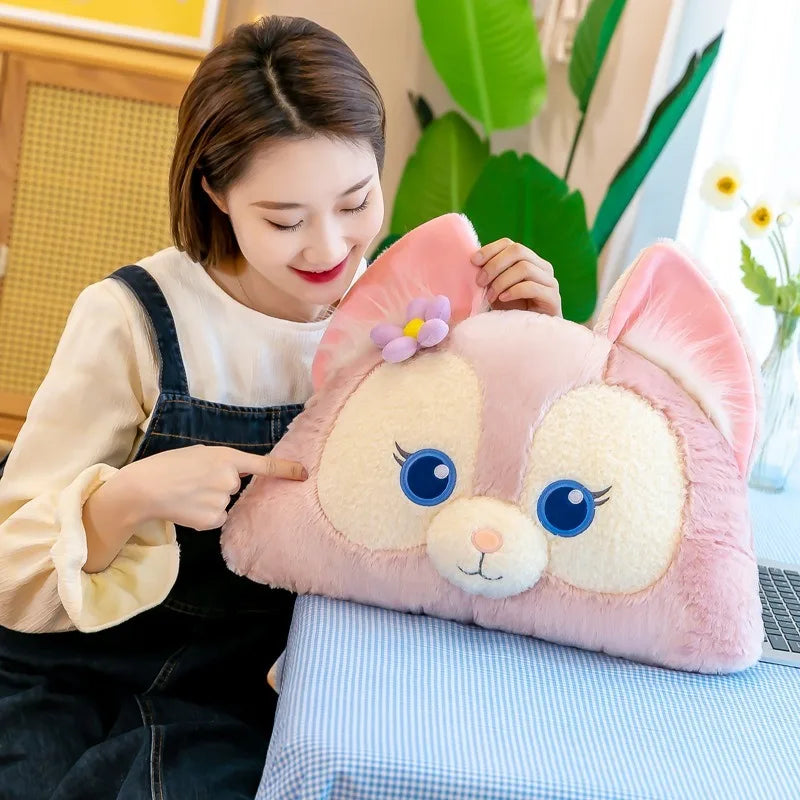 50CM Disney LinaBell Pillow Cushion Doll Cute Plush Toys Super Soft Back Pillow Birthday The Best Gift for Children's Girl Kids