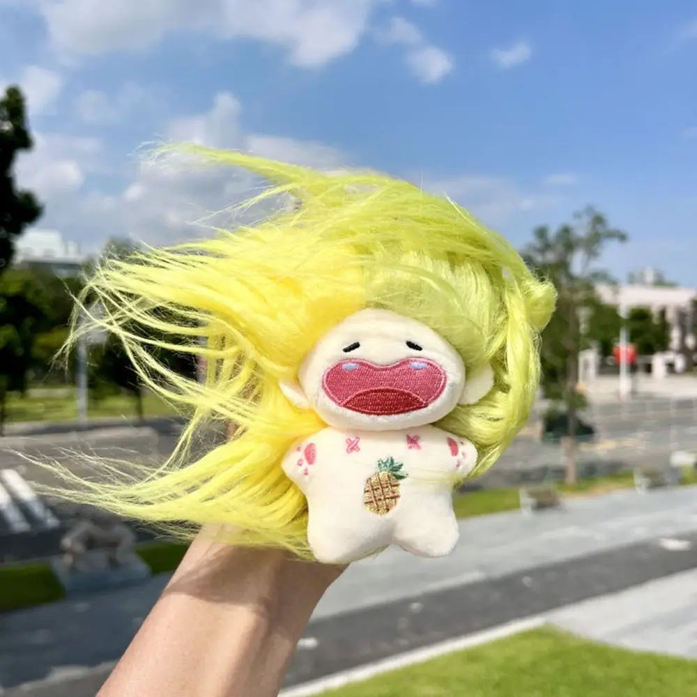 Durable 10cm Long Hair Constellation Stuffed Doll Plush Cartoon Pendant Keychain Hanging Bags Decor Cute Bag Pendant