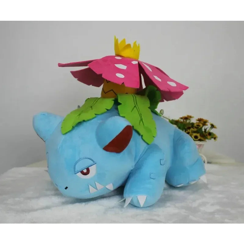 Pokemon Venusaur Plush Doll Toys Kawaii Cartoon Venusaur Figure Pendant Soft Plush Stuffed Toys Doll for Kids Birthday Gift Toys