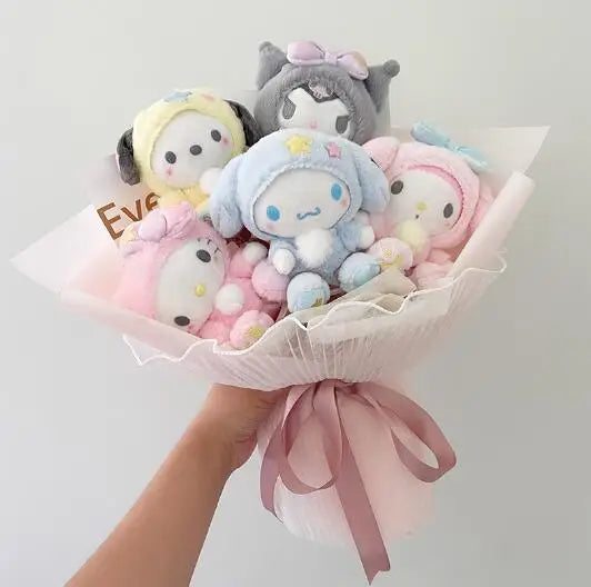 Premium Sanrio Plush Bouquet Gift Box - Plushy Mart