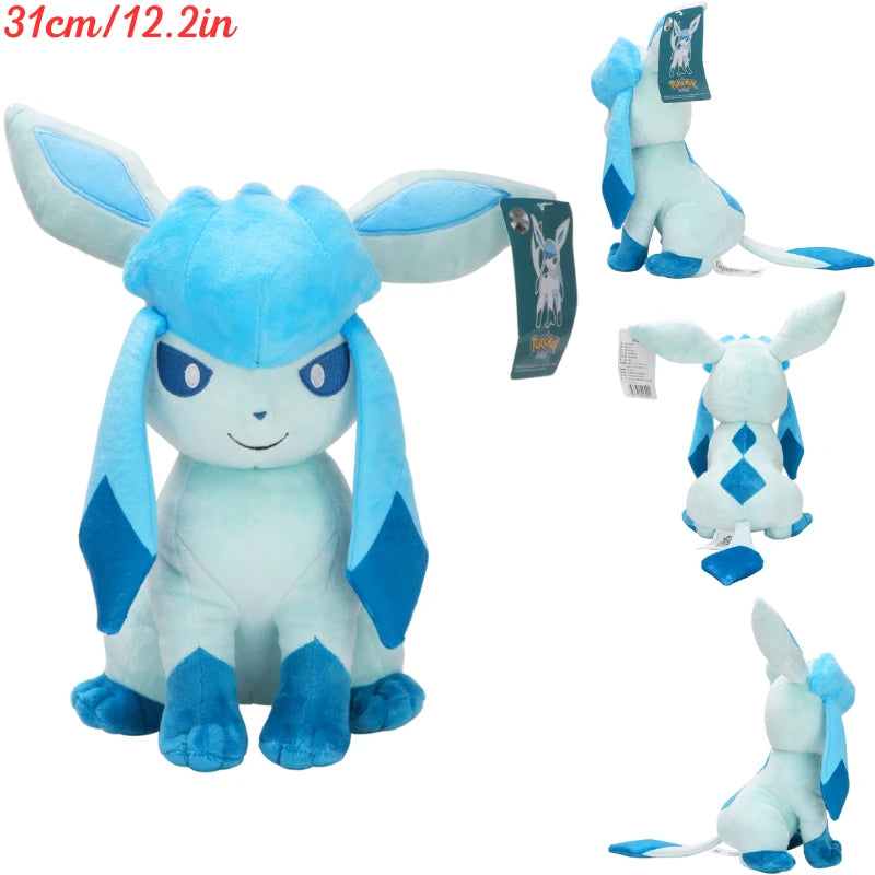 Oringinal Plush Toys Eevee Evolution Sylveon Umbreon Espeon Sylveon Glaceon Jolteon Stuffed Animals Peluche Dolls Gifts