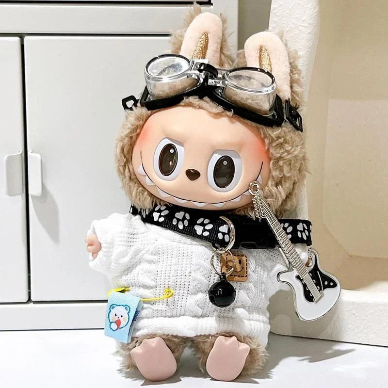 20cm/15cm Cotton Doll Accessories Guitar BJD Doll Ob11 for labubu Doll Clothing Accessories Decoration