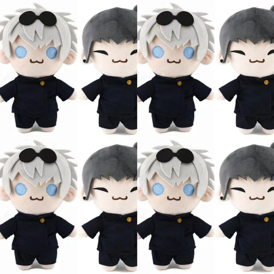 New 1/2PCS Stuffed Animals & Plush Gojo Saturo Geto Suguru Ju Jutsu Kaisen Cosplay Plush Cute Soft Collection Props 21cm