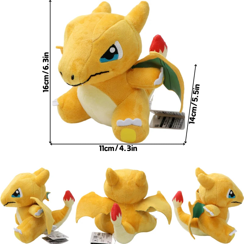 Pokemon Charizard X Y Kawaii Anime Soft Plush Toys Cute Gigantamax Charizard Cool Stuffed Animals Peluche Dolls Birthday Gifts