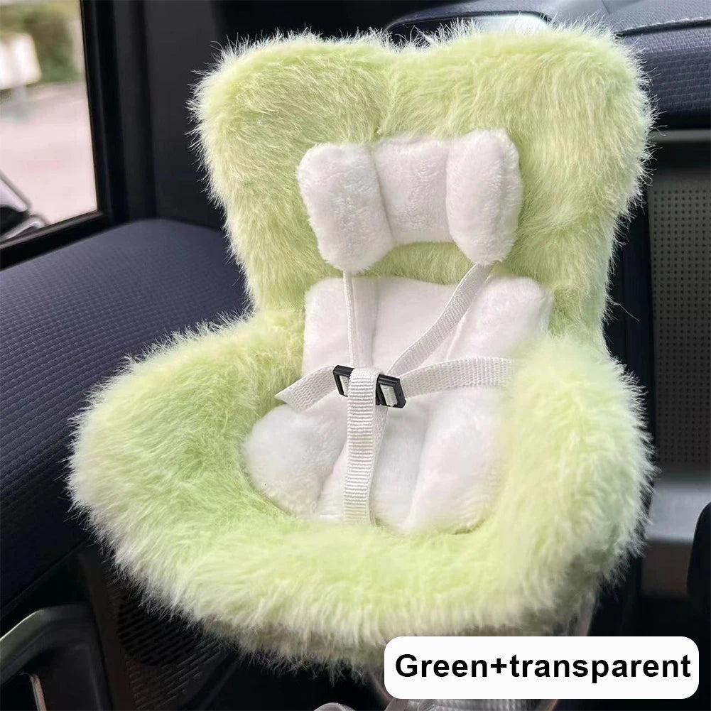 For Labubu For blythe doll Safety Seat Kawaii Ob11 Doll Seat Car Air Aromatreatment Decoration Cute Car Decoration