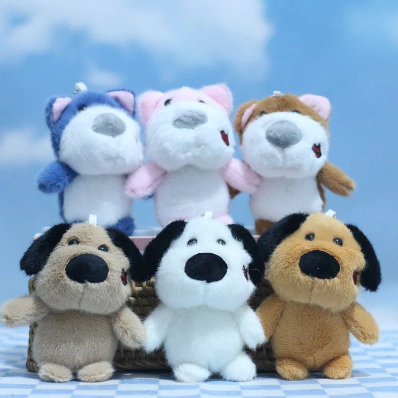 1PCS Cartoon Plush Toy Doll Bag Ornaments Doll Ornaments DIY Jewelry Accessories Bag Pendant