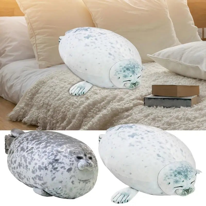 30/40cm Seal Pillow Plushies Soft Seal Animal Doll Toy Aquarium Plush Toy Plush Soft Stuffed Chubby Seal Gift For Child toys