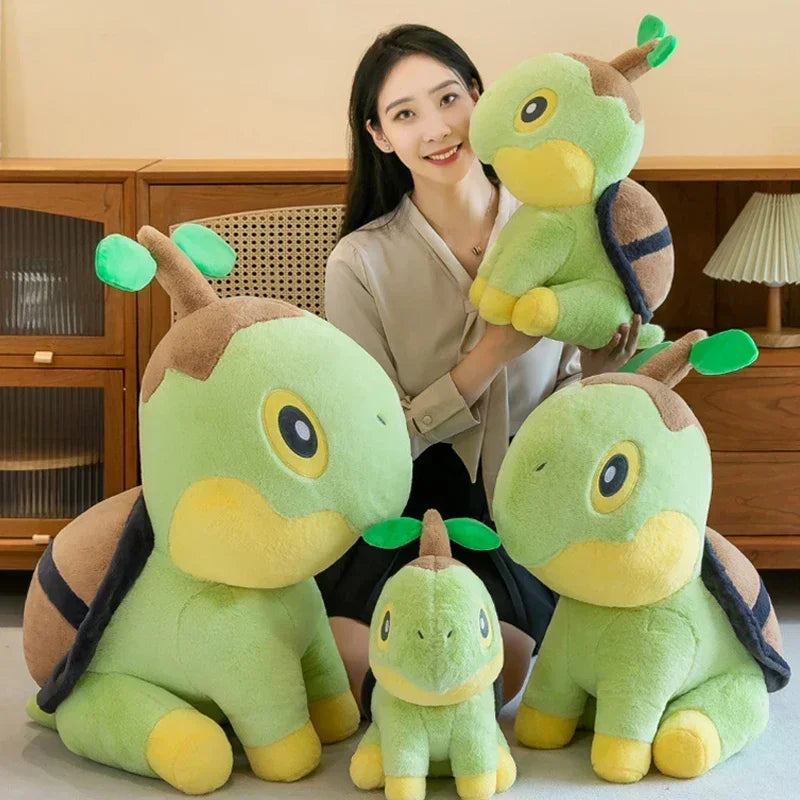 80cm Big Size Turtwig Pokemon Anime Plushies New Kawaii Pillow Cartoon Giant Pokémon Stuffed Soft Plush Gift for Kids Christmas