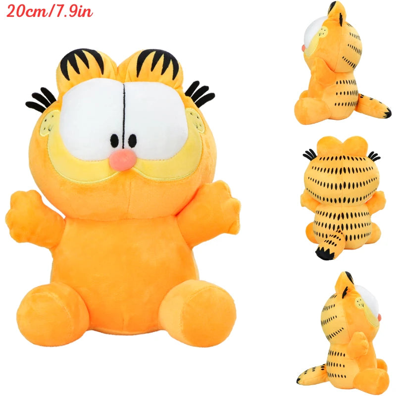 Original Garfield Family Kawaii Plush Toys Cute Anime Garfield Cat Odie Stuffed Animals Plushies Peluche Dolls Birthday Gift Kid